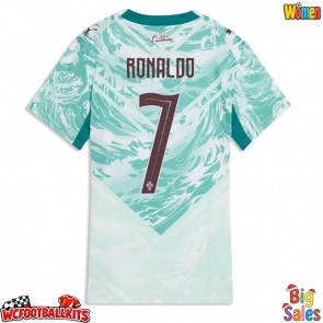 Portugal Cristiano Ronaldo #7 Replica Away Stadium Shirt for Women World Cup 2026 Short Sleeve